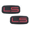 2Pcs LS Cab Emblems 3D Badge Logo Roof Pillar Replacement