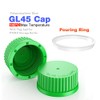 Ks-Tek GL45 - Juego de 5 tapas de rosca con