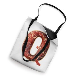 Monogrammed Christmas Initial Q Gingerbread Cookie Letter Q Tote Bag