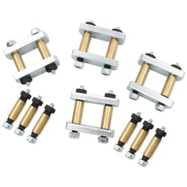 Gxencks 2.25 inch,2.25'' UO12-016 Heavy Duty Shackle Upgrade Kit Fit for CRE3000 Stock and Equaflex Replacement UO12-016