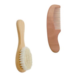 OHPHCALL Wooden Comb Baby Bath Hair Brush Bath Body Professional