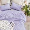 Andency Comforter King Size Bed Set Lavender, Purple 3 Pieces