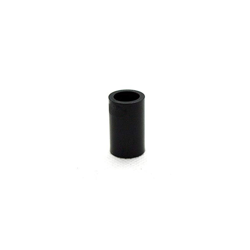 10 x M10 x 5/10/15/20/25/30mm Length Unthreaded Black Cylindrical... (M10