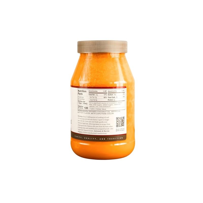 Golden Barrel Butter Flavored Coconut Oil (32 oz.)