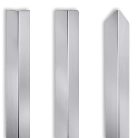 MS Fittings® Edge Protection Corner Protection Square Stainless Steel V2 A Arm 30 mm x 30 mm x Length 1250 mm