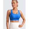 CRZ YOGA Women's Flex Sculpt Sports Bra High Impact Padded