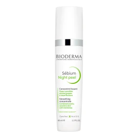 🌙✨ Bioderma Sébium Night Peel – Peeling Nocturno de Alta Tolerancia para Piel Mixta y con Imperfecciones, 40 ml 🌿💧