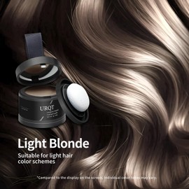 Magic Hairline Powder, Instantly Hairline Shadow, Hairline Powder Mascaras for Thinning Hair, Water & Sweat Resistant Hairline Powder for Women and Men (Color, Light Blonde)