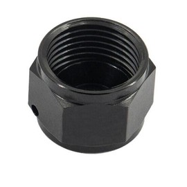 Motorsport an-6 AN6 Black Flare End Cap Blanking Plug Blocker Hose Fitting Adapter