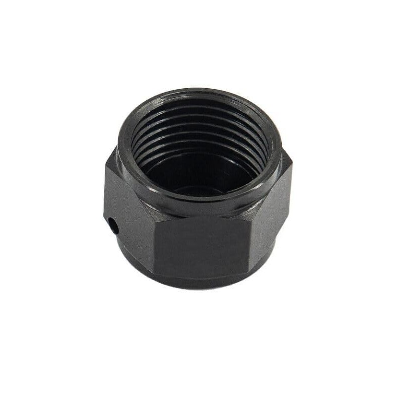 Motorsport an-6 AN6 Black Flare End Cap Blanking Plug Blocker