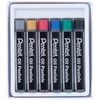 Pentel PHN-M6 Metallic Ölkreiden, 6er Set, farblich sotiert, 1 Stück