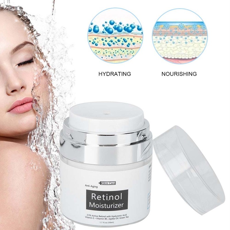 50ml Retinol Moisturizer Face Moisturizing Cream Anti Wrinkle Remove Dark