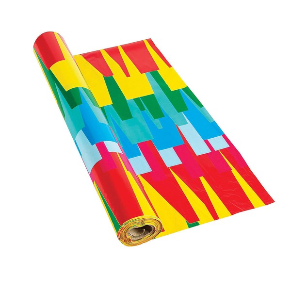 Fiesta Serape Fringe Table ROLL - Party Supplies - 1