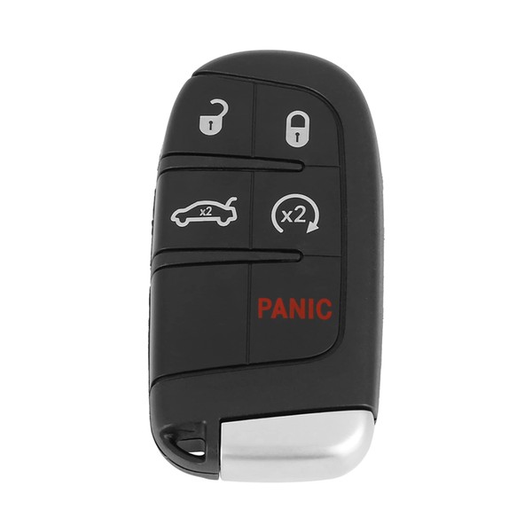 X AUTOHAUX New Car Replacement Key Fob Shell Case Black