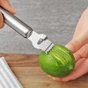 DCdray Stainless Steel Lemon Grater Zester with Orange Citrus Peeler
