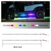 10L0L Golf Cart Underglow LED Light Strip Kit, 14 Modes