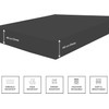 Pamposh Super King Fitted Sheet Bulk Pack of 10 Pieces