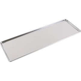 Nozaki Manufacturing No. 4 023053 Car Tray, 12.8 x 4.1 inches (32.5 x 10.5 cm), Made in Japan, Stainless Steel