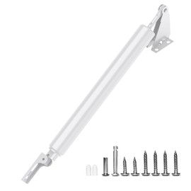 GLKEBY Storm Door Closer, Heavy Duty Open Door Latch with Soft Close Motion for Storm Screen Doors White