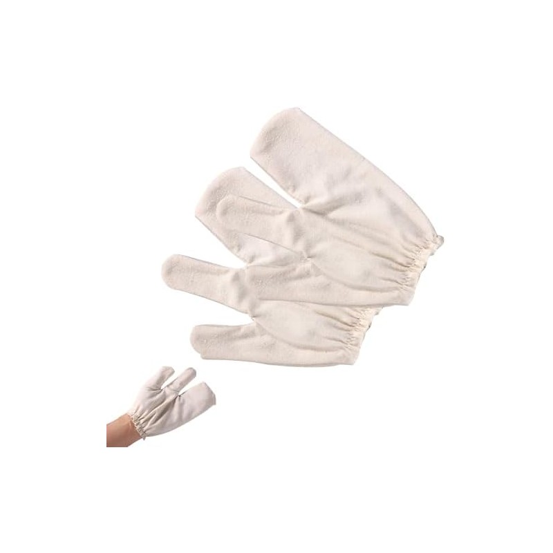 Guantes de masaje de seda cruda Lyreh W01011 – Exfoliación