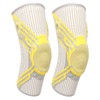 1 Pair Knee Brace Nylon Knitting Breathable Knee Compression Sleeve