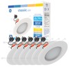 GE LED Recessed Downlight Fixture, RS6 Indoor Floodlight, 6-Inch, Multiple