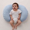 Baby Nursing Pillow and Body Positioner with Premium Minky Slipcover