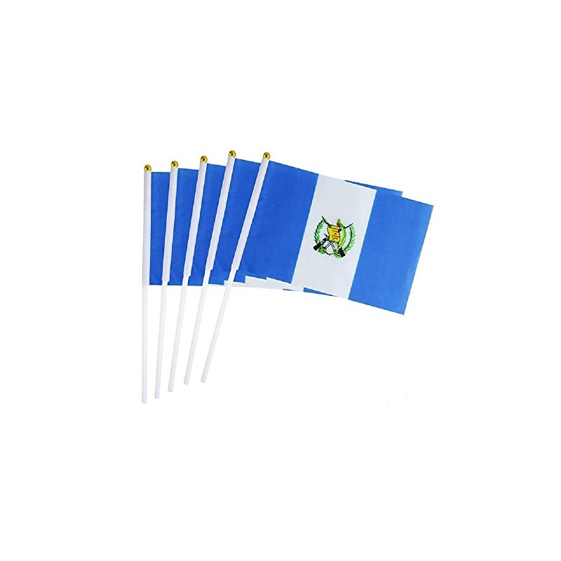 Guatemala Flag Guatemalan Flag, Small Mini Handheld Guatemala Flags on