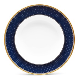 Noritake Blueshire Bowl, Soup, 8 1/4", 12 oz., Set of 4 in Blue/White