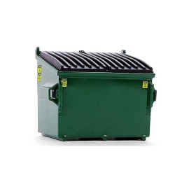 First Gear Refuse Trash Bin Green 1:34 Diecast Model - First Gear 90-0593