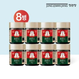 Jeonggwanjang [Half Club] CheongKwanJang Red Ginseng Jingo 8 bottles x 100g / [하프클럽]정관장 홍삼 진고 8병x100g