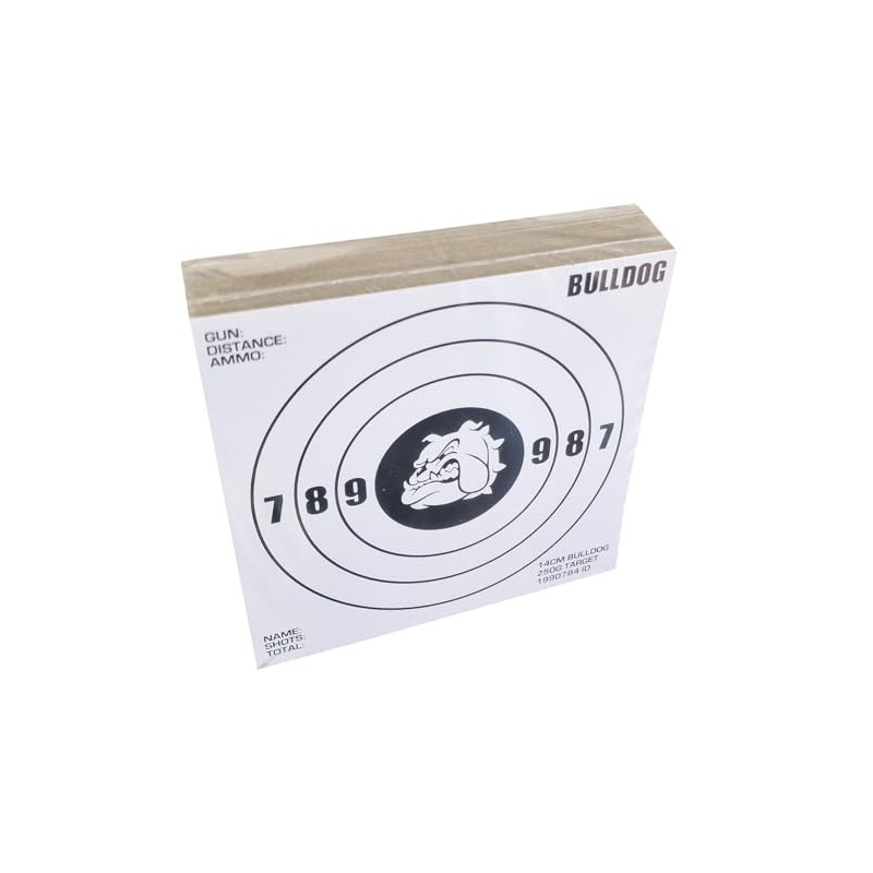14cm Card Targets Air Rifle Pistol Shooting Target Paper Thick