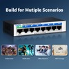 Goalake Managed Network Switches 8 Port Gigabit Ethernet LAN Switch,