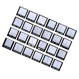 FOMIYES 3sets Adorable Nail Art Stencils Set for Women Manicure Sticks Press Nails Art Set Easy to Use French Sticks