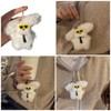 TQUXNGA Schöner Plüsch-Sonnenbrillen-Anhänger, Plüsch-Ornament, Anhänger, Auto-Schlüsselanhänger, Rucksack-Dekoration, Taschenanhänger, Siehe ausführliche