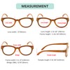 Eyekepper Cat Eye Reading Glasses for Women Oversize Ladies Readers