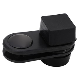 Practical Billiard Chalk Clip Magnetic Pool Cue Chalk Holder Clip for Pool Rooms Bars Billiard Halls Black