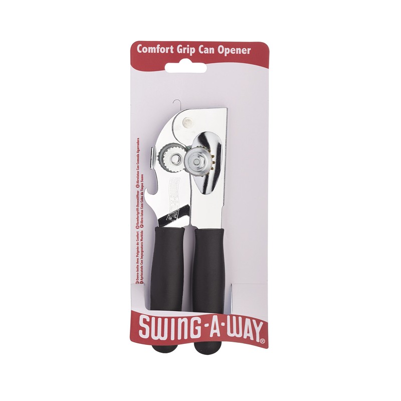 KitchenCraft Swing-A-Way Heavy-Duty Can Opener, 18 cm (7") - Black