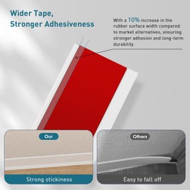 Flexible Baseboard Molding Trim, 4 Inch x 3.28 Feet Vinyl Wall Base with Wider Self-Adhesive Peel and Stick Cove Base, Rubber Wall Base Moulding Trim, White