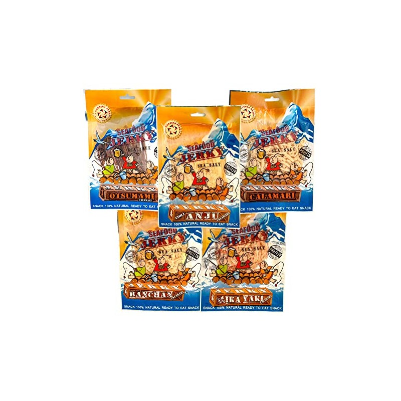 CANTINA STAR Calamari Party Set | Calamari Jerky (Dried Calamari)