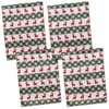 By Robelli Large Felt Fun Festive Green, Red And White