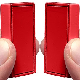 Homie - Pesas magnéticas para bandera/cortina, paquete de 8 imanes impermeables + funda de transporte, ideal para detener los enredos de...