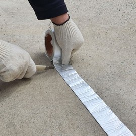 10cm Waterproof Butyl Tape for Roof Leaks & Repairs (Aluminum Backed) Butyl Tape