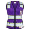 Dib Safety Vest for Women with Pockets, Mesh Reflective Vest