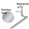 Dependable Industries Over The Cabinet Towel Bar Stainless Steel Mounts