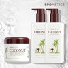 Spometics 스포메틱스 유기농 엑스트라버진 코코넛 오일 보습 로션300mlx2ea/크림300mlx1ea Spometics Organic Extra Virgin Coconut Oil Moisturizing Lotion 300ml x 2ea / Cream 300ml x 1ea