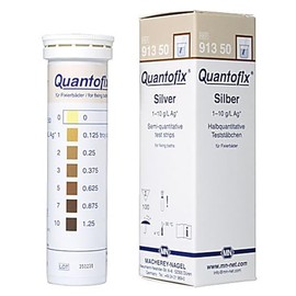 Macherey-Nagel, 91350, Quantofix Silver, Box of 100 Strips
