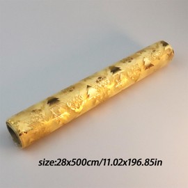 Spldsun Gold Tablecloth, Coated Shiny Tablecloth, Gold Table Runner Made of Decorative Fabric, Great Table Decoration for Festive Occasions