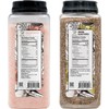 Soeos Himalayan Pink Salt Fine 39 oz + Ground Black