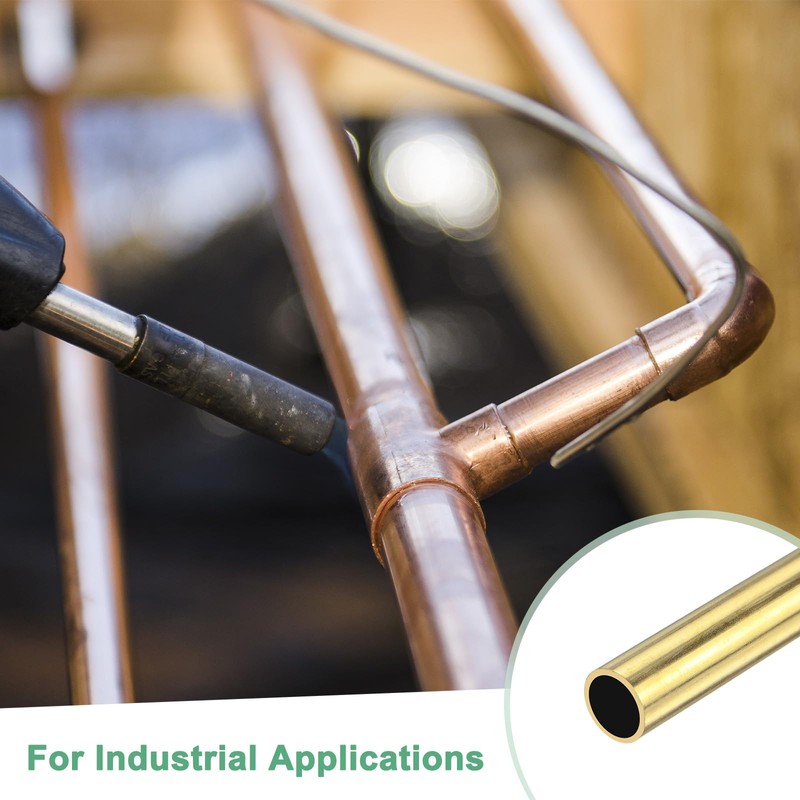 M METERXITY 3pcs 300mm Brass Round Tube 3mm OD 0.2mm
